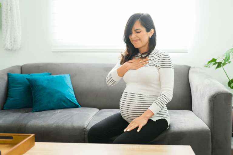 What Causes Third Trimester Heartburn?