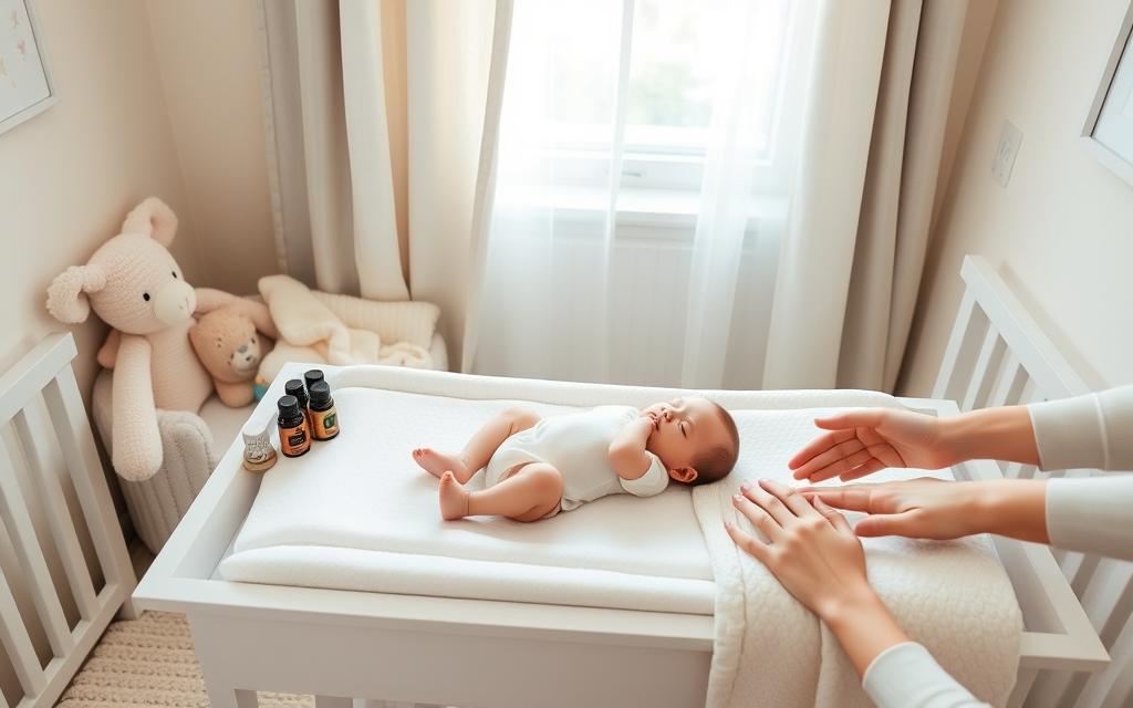 baby massage for relaxation