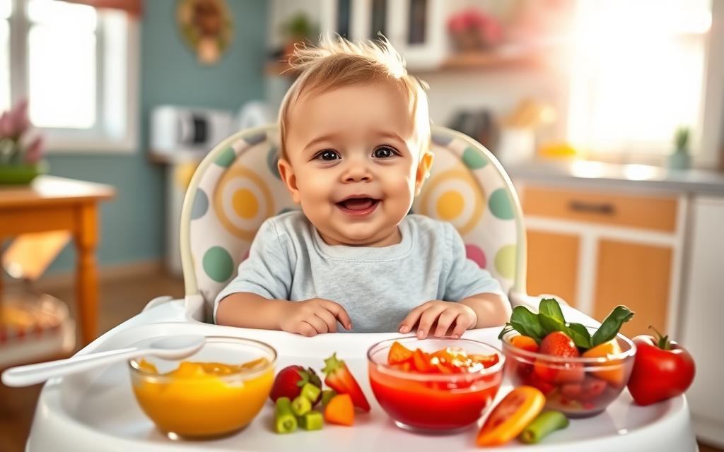 introducing solid foods to baby