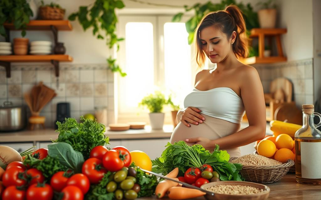 Mediterranean diet during pregnancy