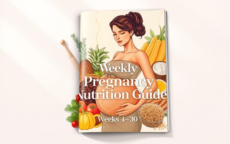 Weekly Pregnancy Nutrition Guide (Weeks 4–40)