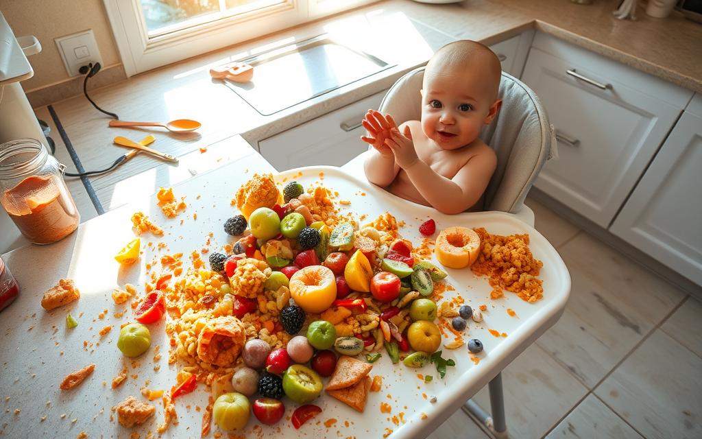 baby led weaning messiness baby led weaning messiness