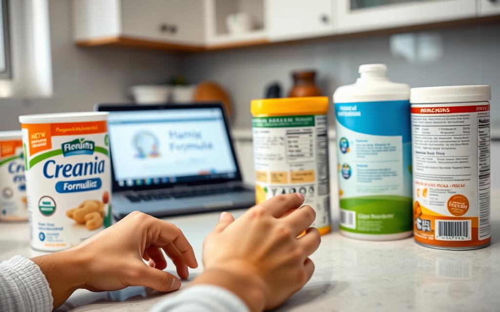 evaluating baby formula options