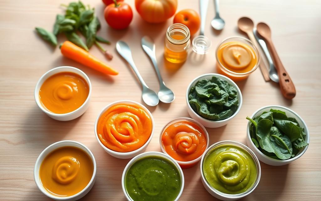 vegetable purees for babies