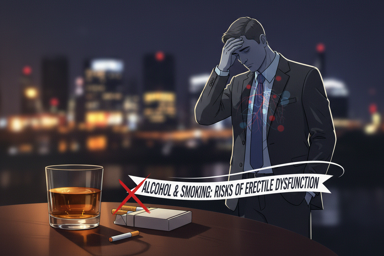 Alcohol, Smoking, and Erectile Dysfunction: Which Is More Dangerous?